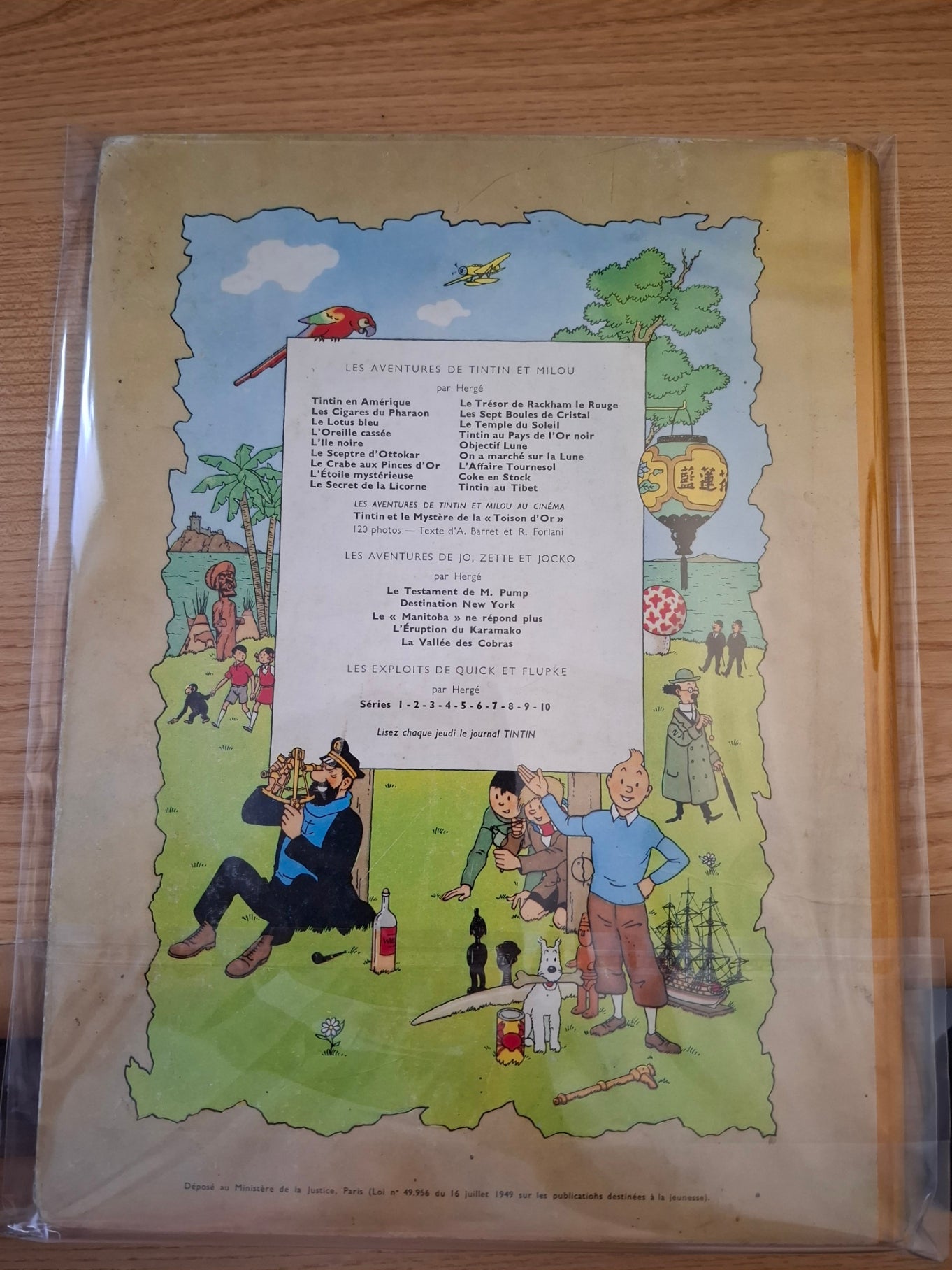 Coke_en_stock – Tintin – Hergé – Casterman – Réédition – 1963 – B33