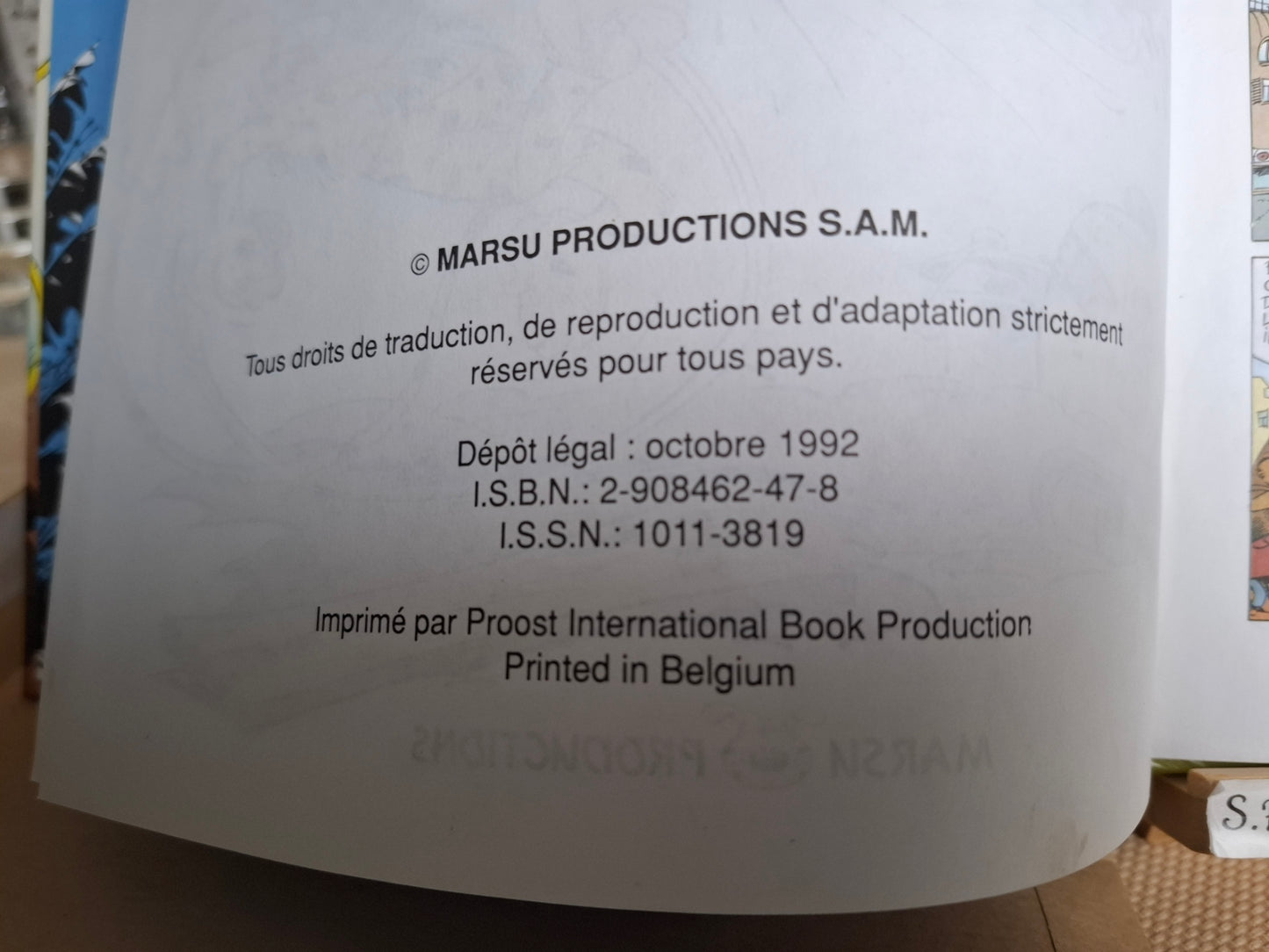 L’or de Boavista – Marsupilami – Yann Franquin Batem – Marsu production – EO - 1992