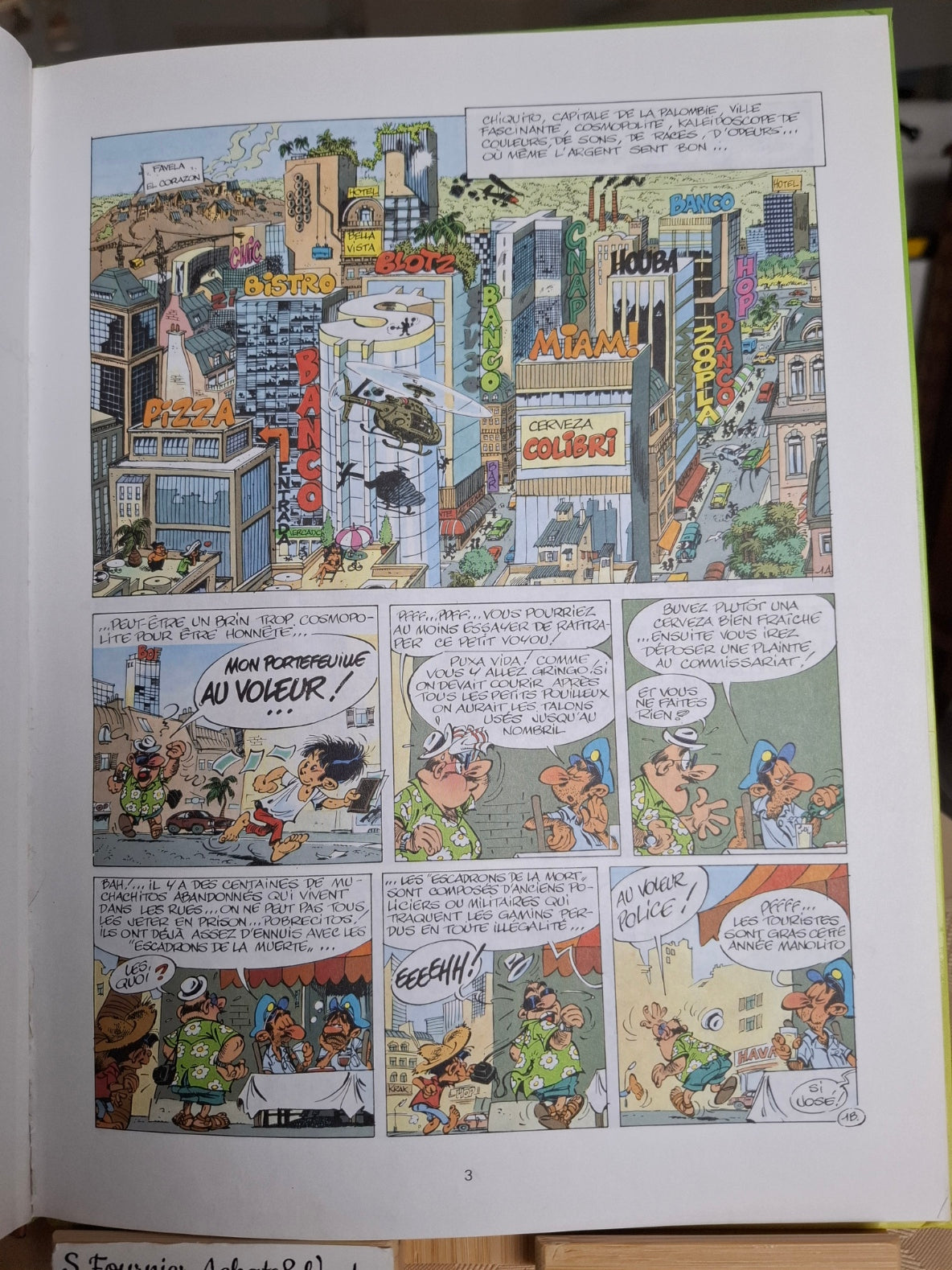 L’or de Boavista – Marsupilami – Yann Franquin Batem – Marsu production – EO - 1992