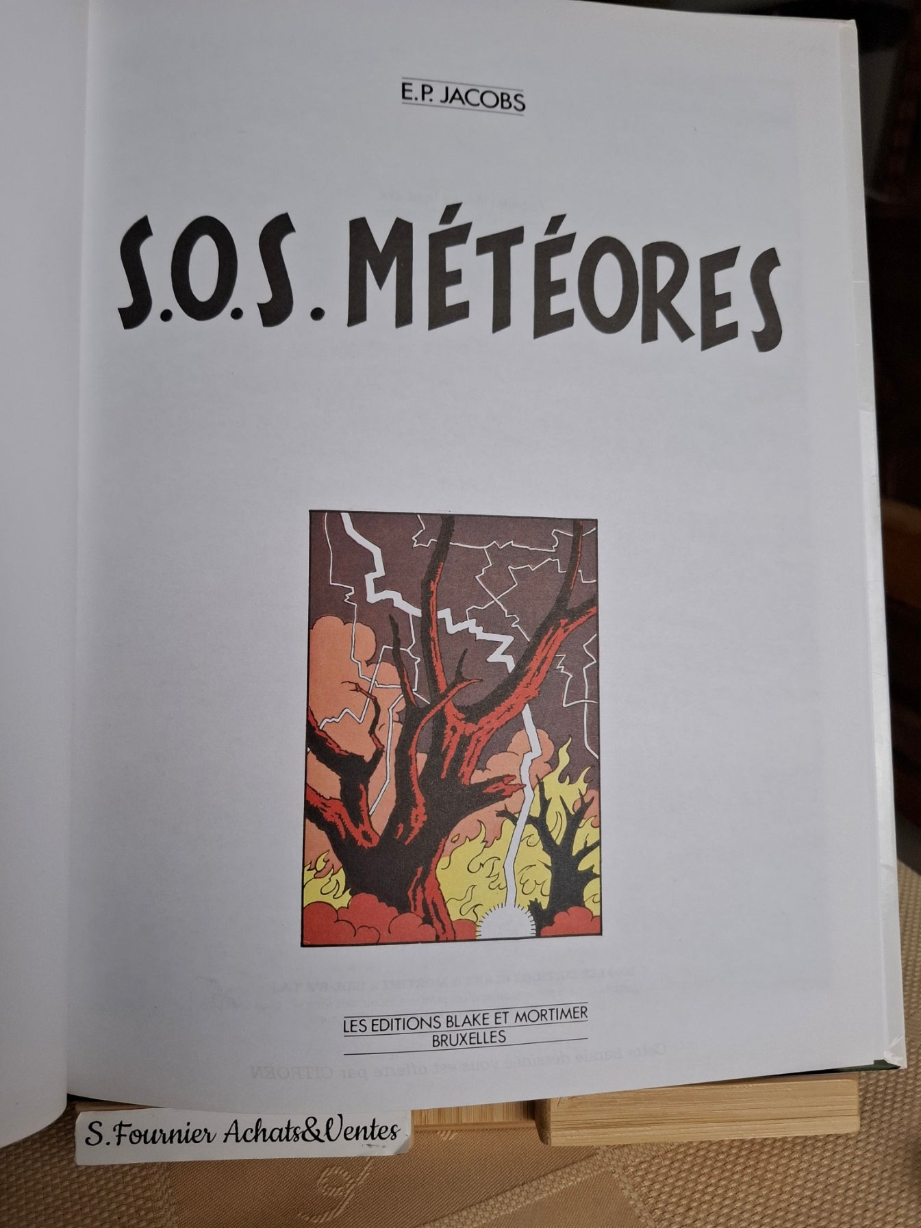 SOS Météores – Blake et Mortimer – Edgar P.Jacobs – Blake et Mortimer – Publicitaire - 2000 - Citroën