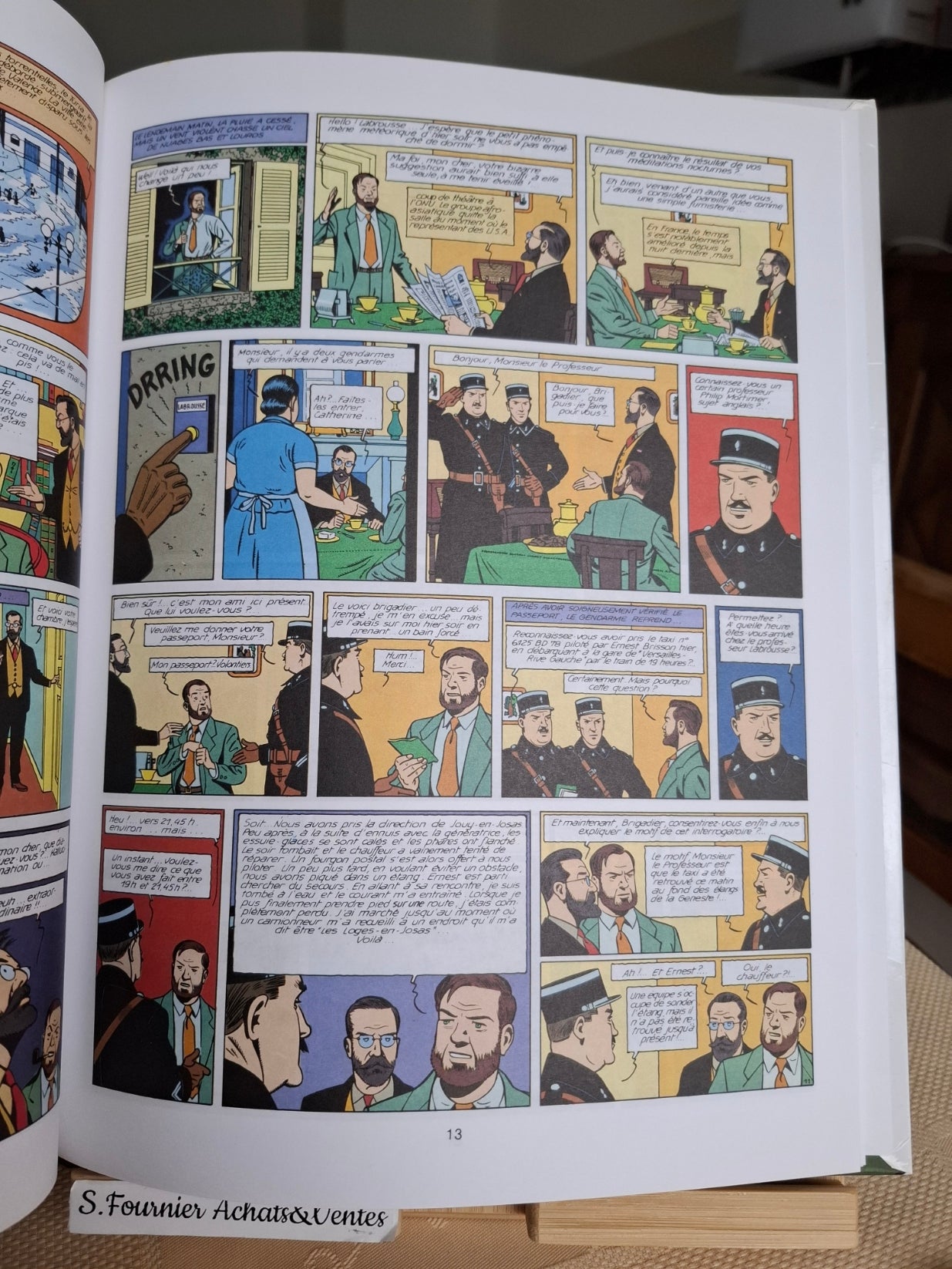 SOS Météores – Blake et Mortimer – Edgar P.Jacobs – Blake et Mortimer – Publicitaire - 2000 - Citroën
