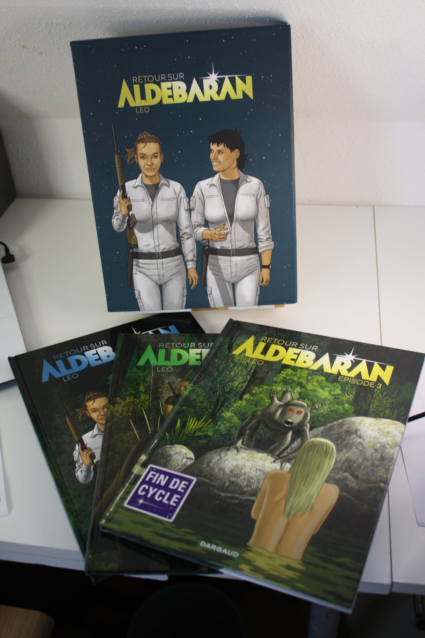 Coffret des 3 tomes de retour sur Aldébaran – Aldébaran – Léo – Dargaud – EO - 2020