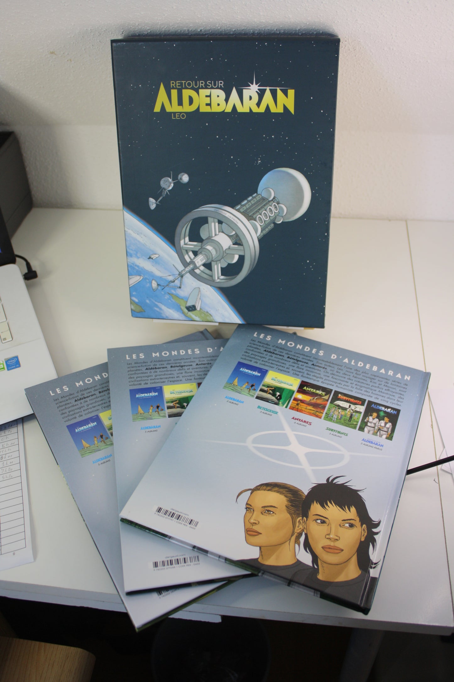 Coffret des 3 tomes de retour sur Aldébaran – Aldébaran – Léo – Dargaud – EO - 2020