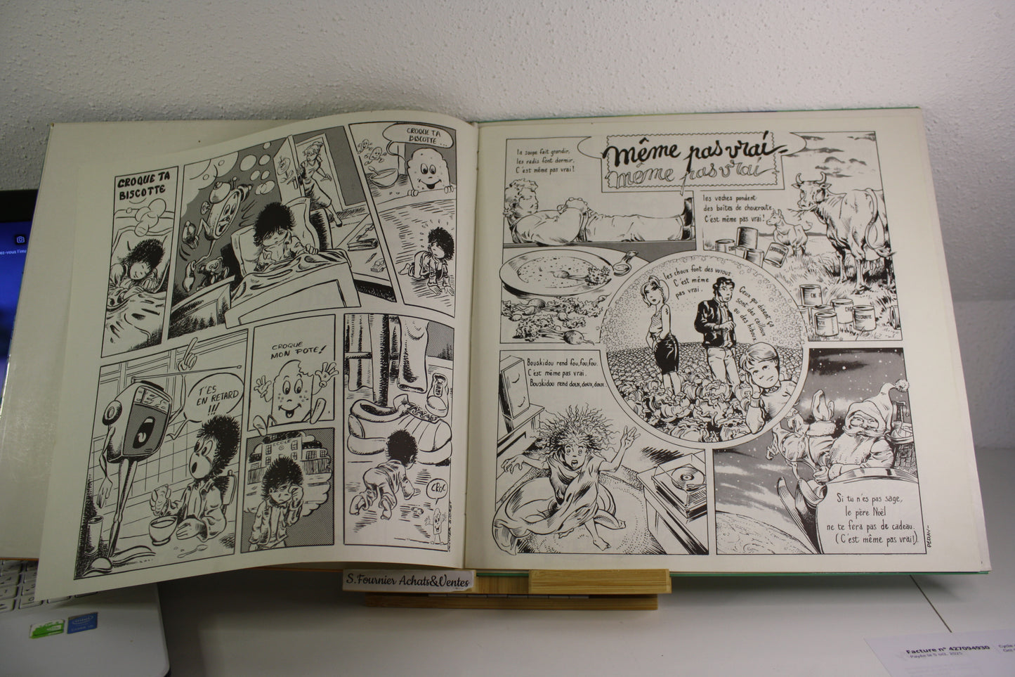 Vinyle 33T Fastoche – Musique – Bouskidou – Studio SM – Objet dérivés – 1985