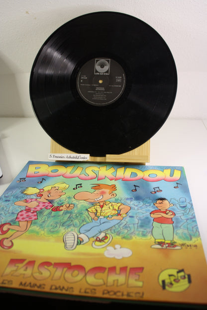 Vinyle 33T Fastoche – Musique – Bouskidou – Studio SM – Objet dérivés – 1985