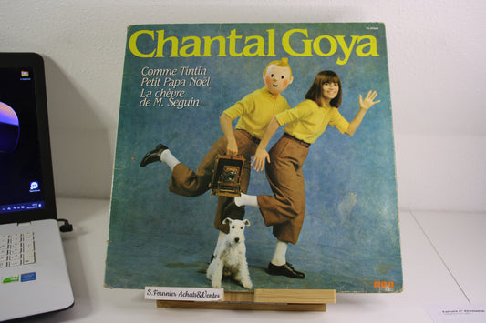 Vinyle 33T Comme Tintin – Musique – Chantal Goya – RCA – Objet dérivés – 1981
