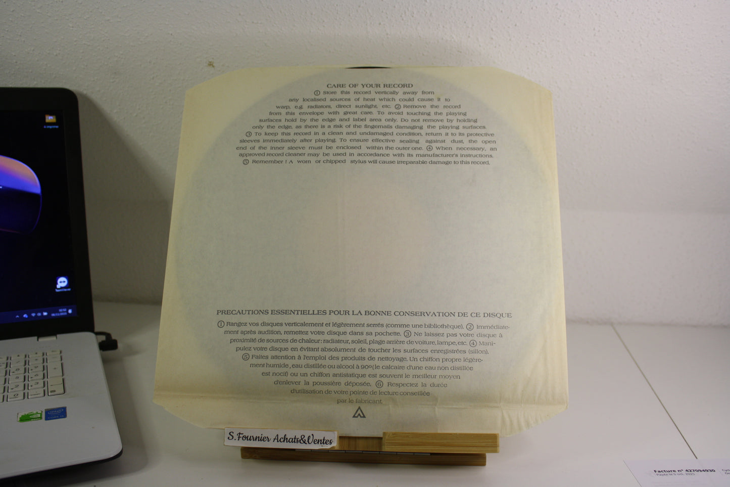 Vinyle 33T Comme Tintin – Musique – Chantal Goya – RCA – Objet dérivés – 1981