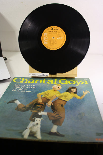 Vinyle 33T Comme Tintin – Musique – Chantal Goya – RCA – Objet dérivés – 1981