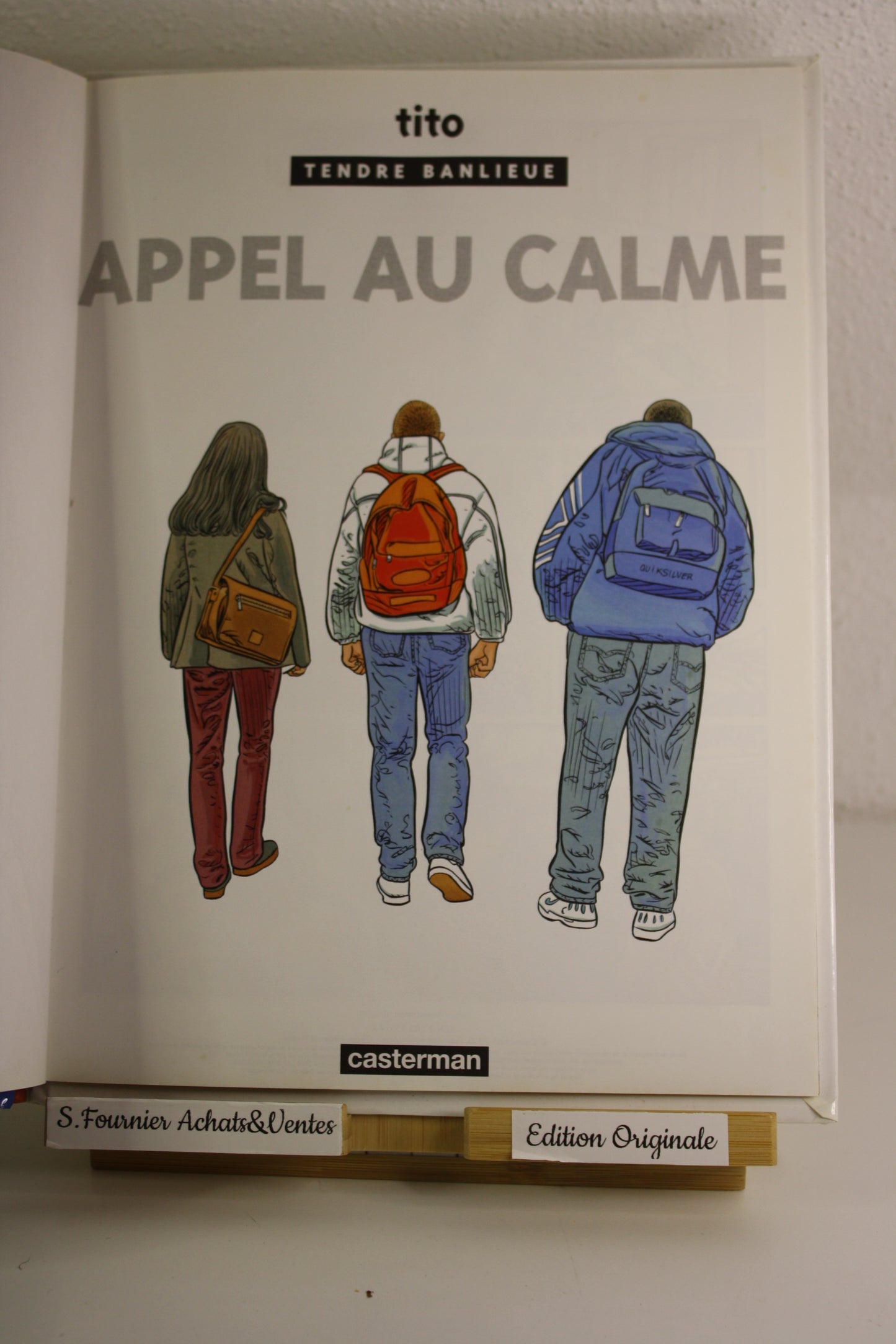 Appel au calme – Tendre banlieue – Tito – Casterman – EO - 2000