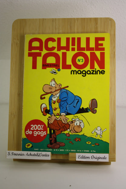 Bimestriel N°3 – Achille Talon Magazine – Auteurs multiples – Dargaud Editeur – Périodique - 1976