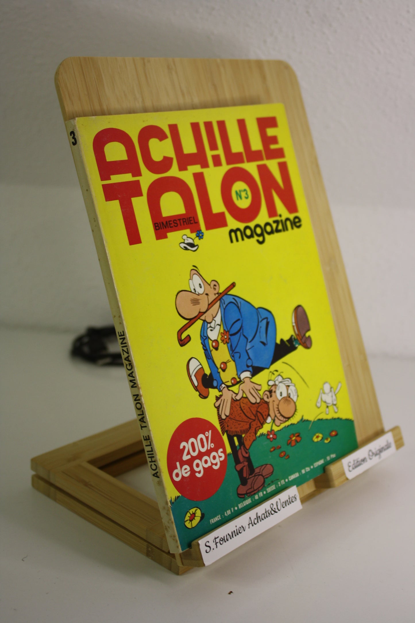 Bimestriel N°3 – Achille Talon Magazine – Auteurs multiples – Dargaud Editeur – Périodique - 1976