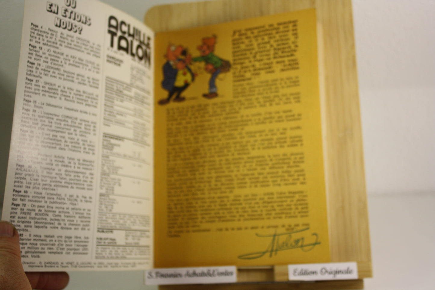 Bimestriel N°6 – Achille Talon Magazine – Auteurs multiples – Dargaud Editeur – Périodique - 1976