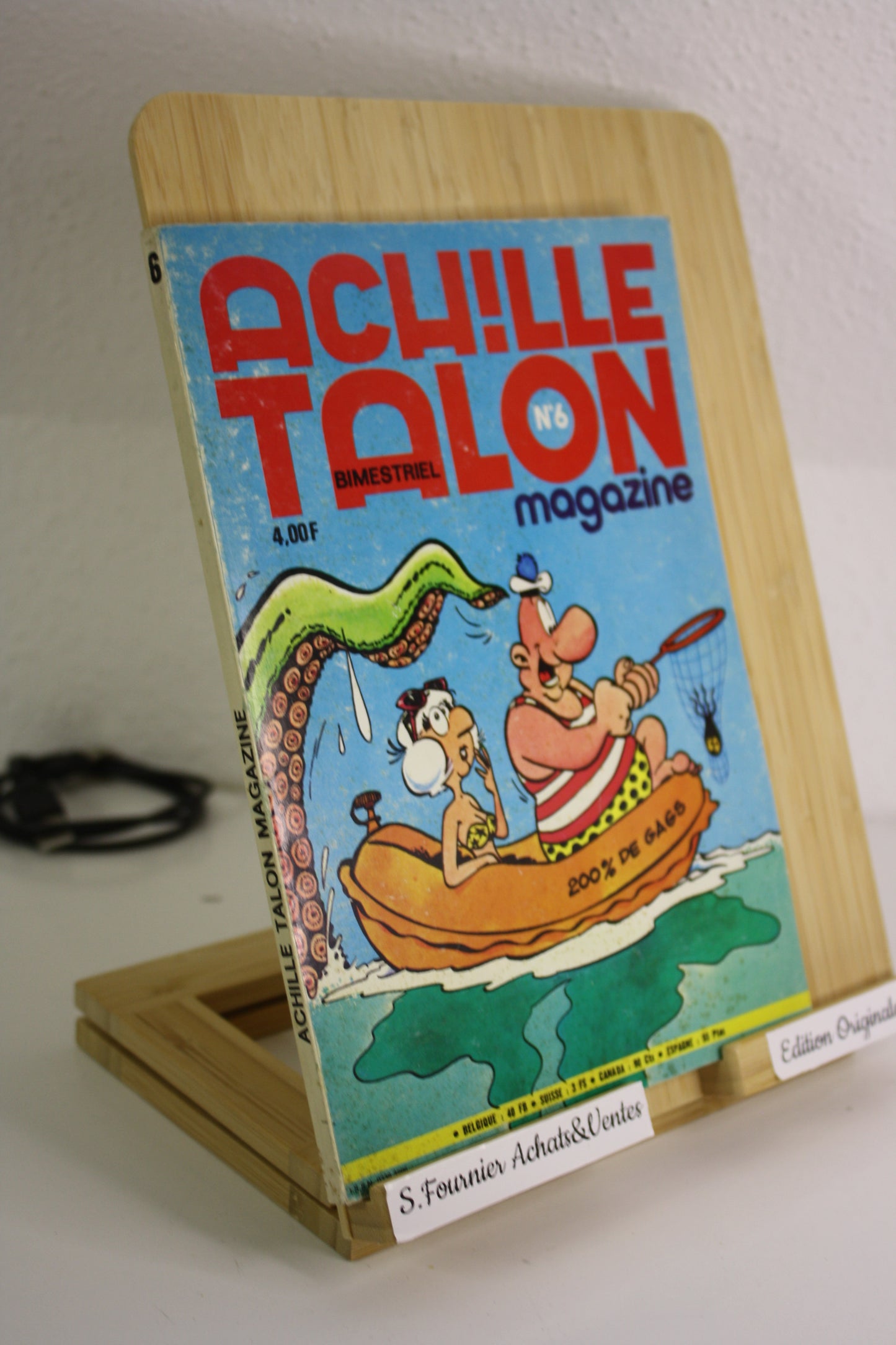 Bimestriel N°6 – Achille Talon Magazine – Auteurs multiples – Dargaud Editeur – Périodique - 1976