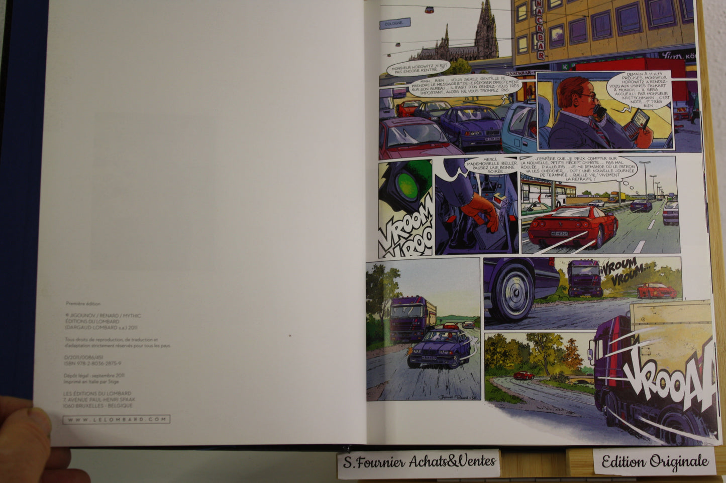 Intégral volume 1  – Alpha – Jigounov Renard Mythic – Lelombard – EO - 2011