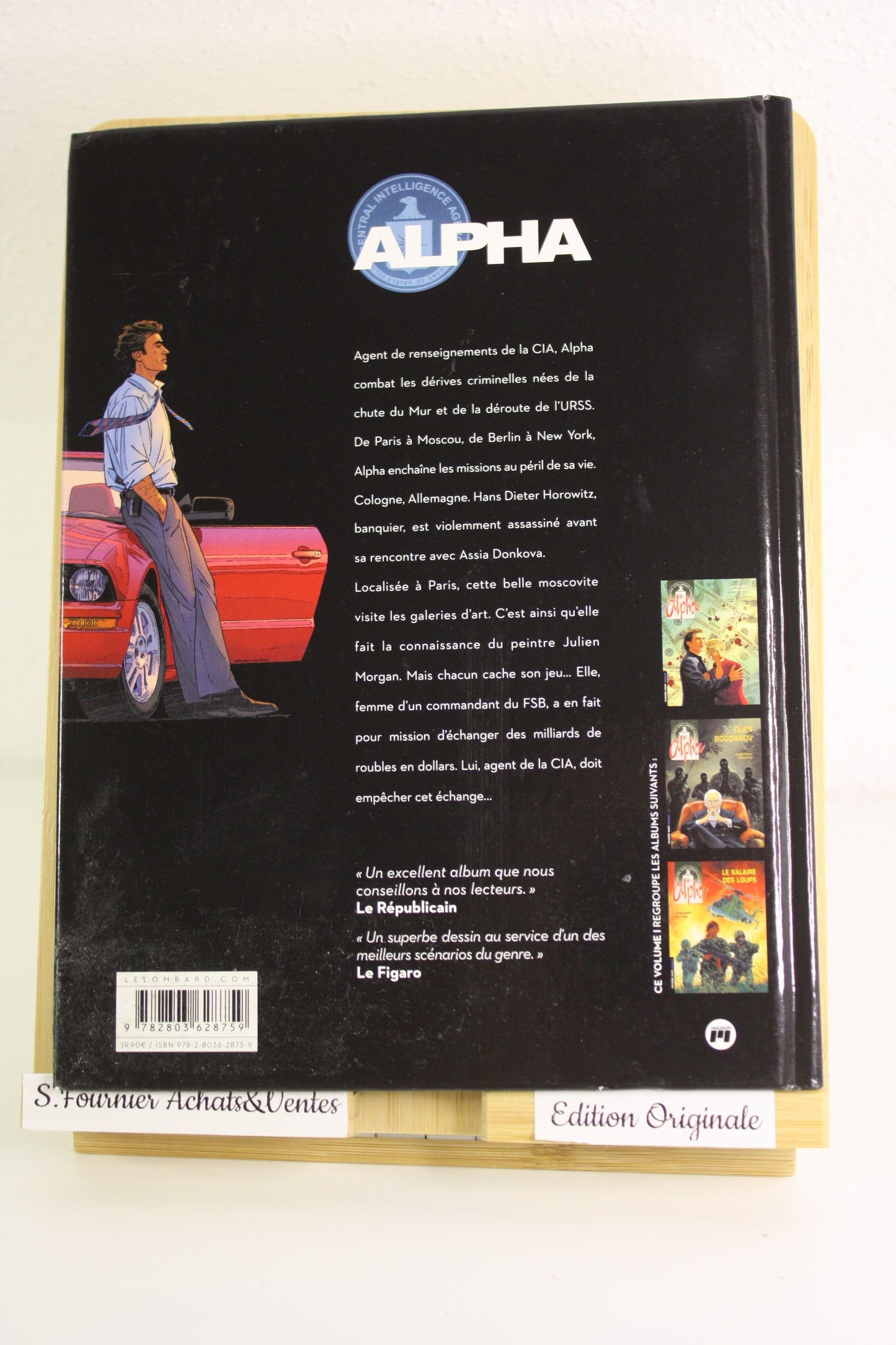 Intégral volume 1  – Alpha – Jigounov Renard Mythic – Lelombard – EO - 2011