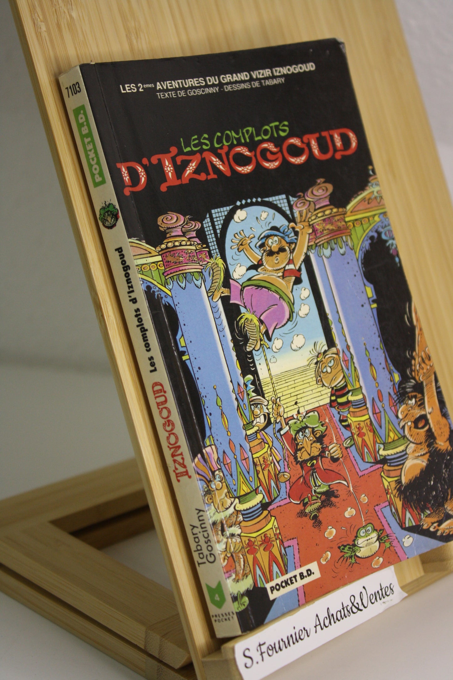 Les complots d’Iznogoud – Iznogoud – Goscinny Tabary – Pocket BD – Réédition – 1992 - Poche