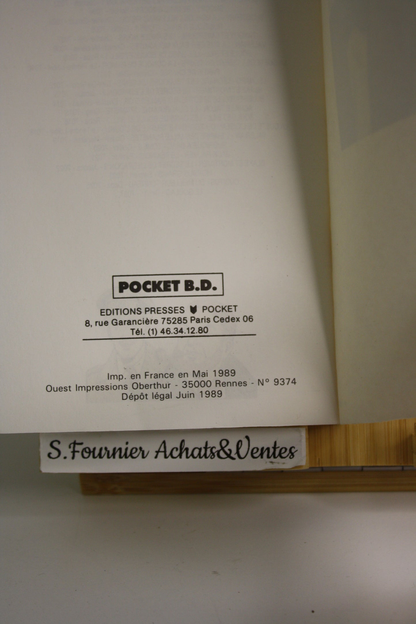 Le secret de l’Espadon Tome 3 - Blake et Mortimer - Edgard P.Jacobs - Pocket BD – Réédition – 1989 - Poche