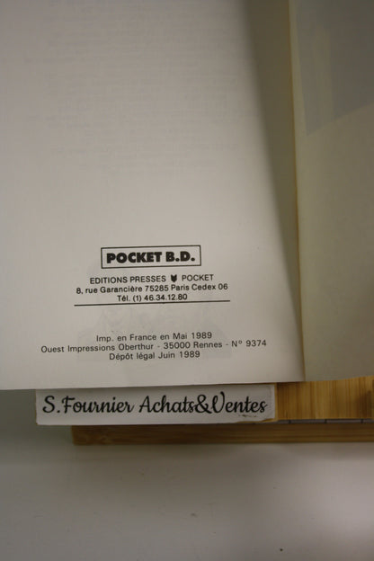 Le secret de l’Espadon Tome 3 - Blake et Mortimer - Edgard P.Jacobs - Pocket BD – Réédition – 1989 - Poche