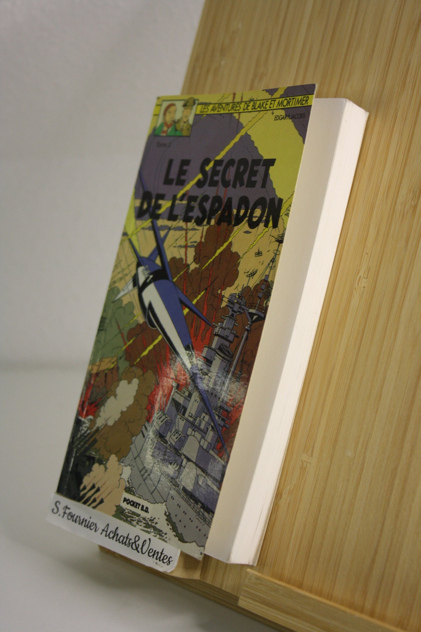 Le secret de l’Espadon Tome 3 - Blake et Mortimer - Edgard P.Jacobs - Pocket BD – Réédition – 1989 - Poche