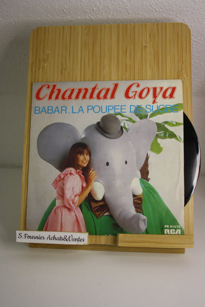 Vinyle 45T Babar – Musique – Chantal Goya – RCA – Objet dérivés – 1983 – Disque