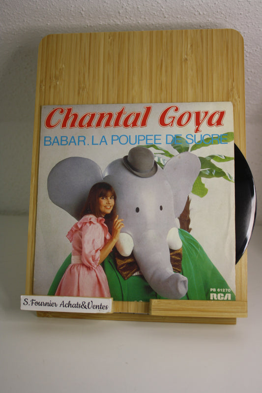 Vinyle 45T Babar – Musique – Chantal Goya – RCA – Objet dérivés – 1983 – Disque