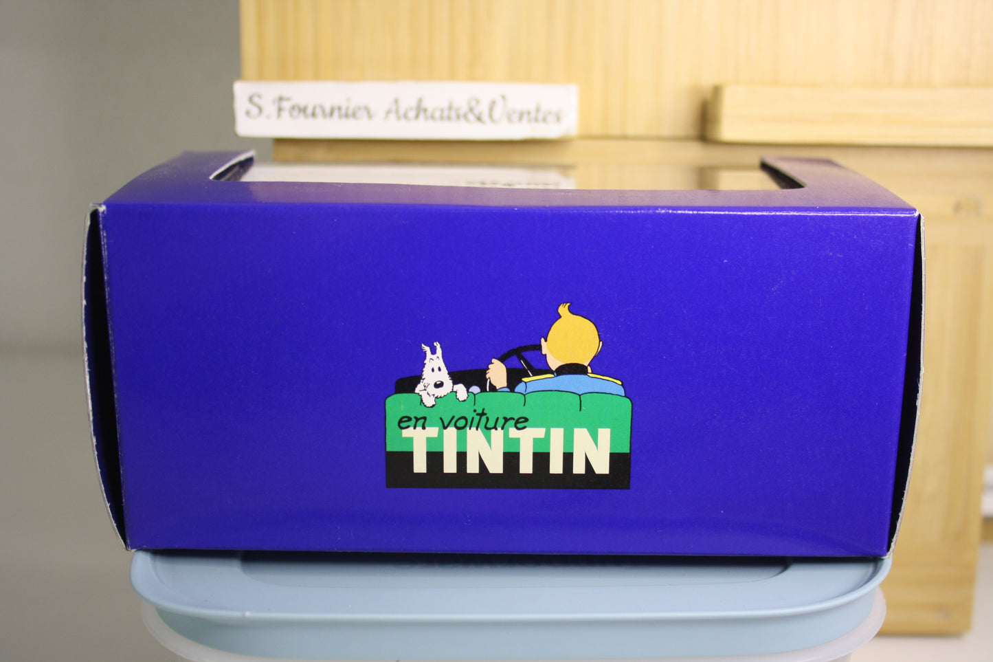 Bolide rouge, les cigares du pharaon – Tintin – Hergé – Atlas – Objet dérivés – 2001 – Miniature au 1/43ème