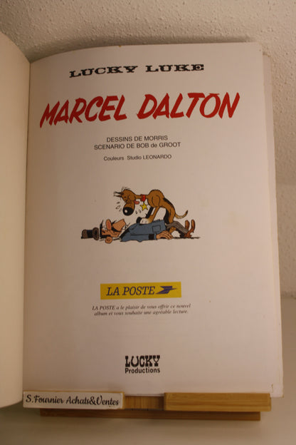Marcel Dalton – Lucky luke – Morris De Groot – Lucky production – Publicitaire – 1998 – La Poste
