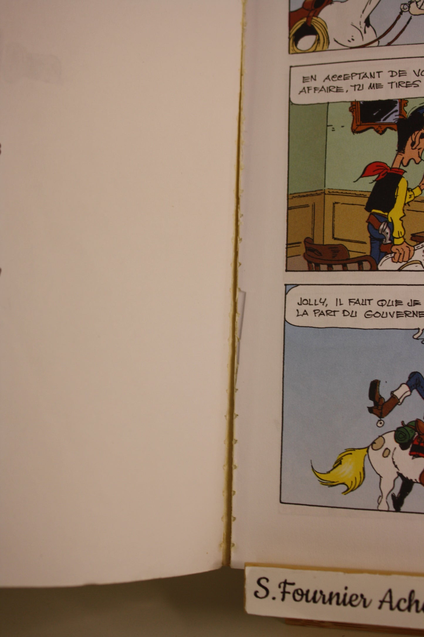 Marcel Dalton – Lucky luke – Morris De Groot – Lucky production – Publicitaire – 1998 – La Poste