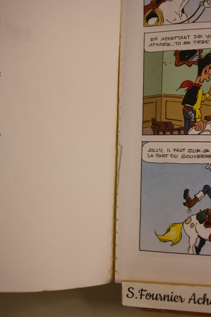 Marcel Dalton – Lucky luke – Morris De Groot – Lucky production – Publicitaire – 1998 – La Poste