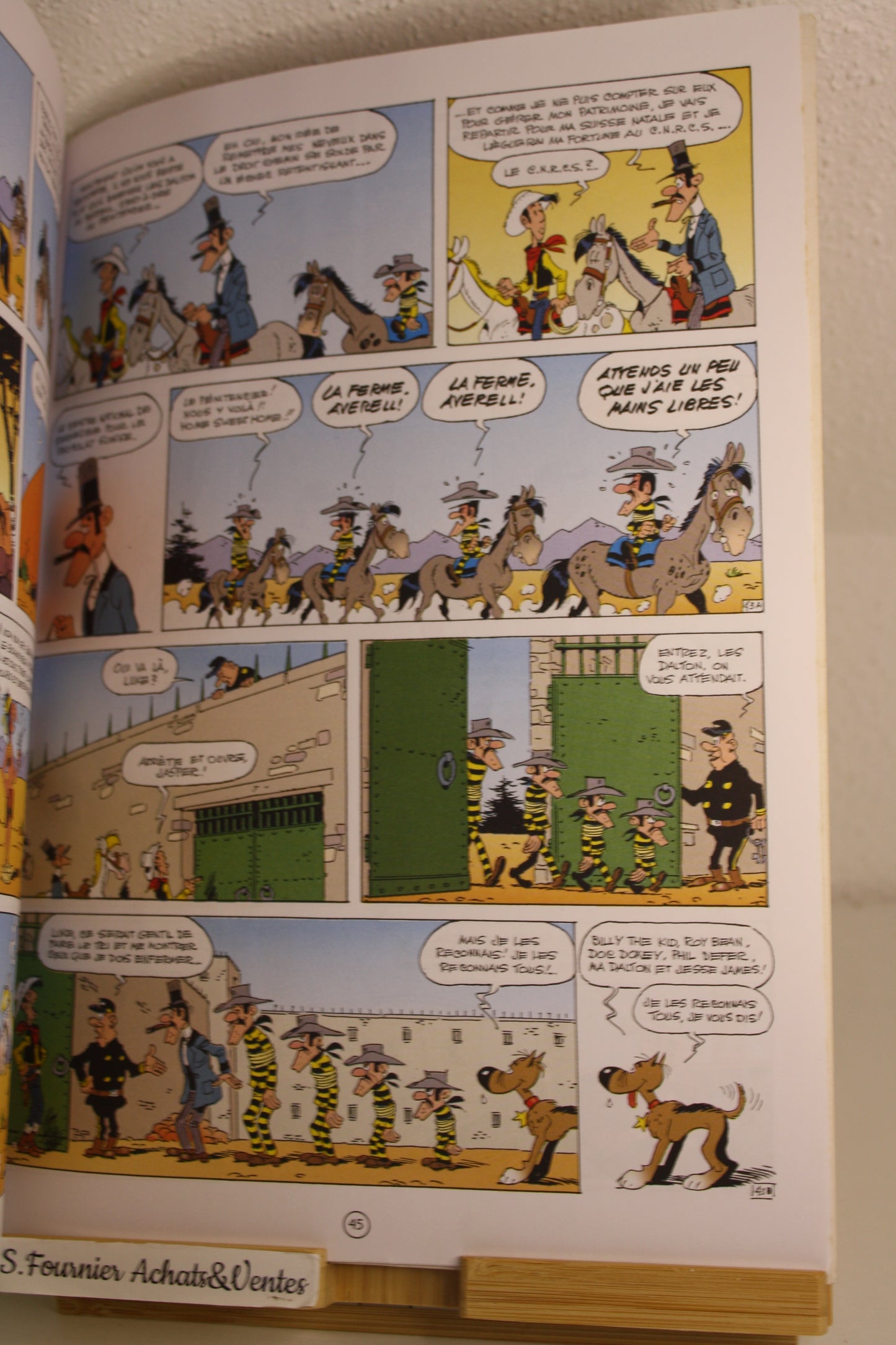 Marcel Dalton – Lucky luke – Morris De Groot – Lucky production – Publicitaire – 1998 – La Poste