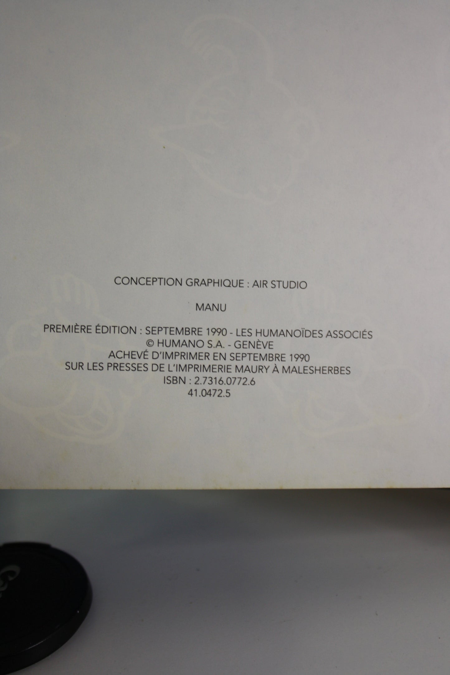 L’insupportable Manu - Manu – Margerin – Humanoïdes associés – EO – 1990
