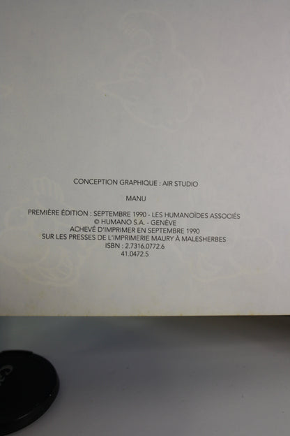 L’insupportable Manu - Manu – Margerin – Humanoïdes associés – EO – 1990