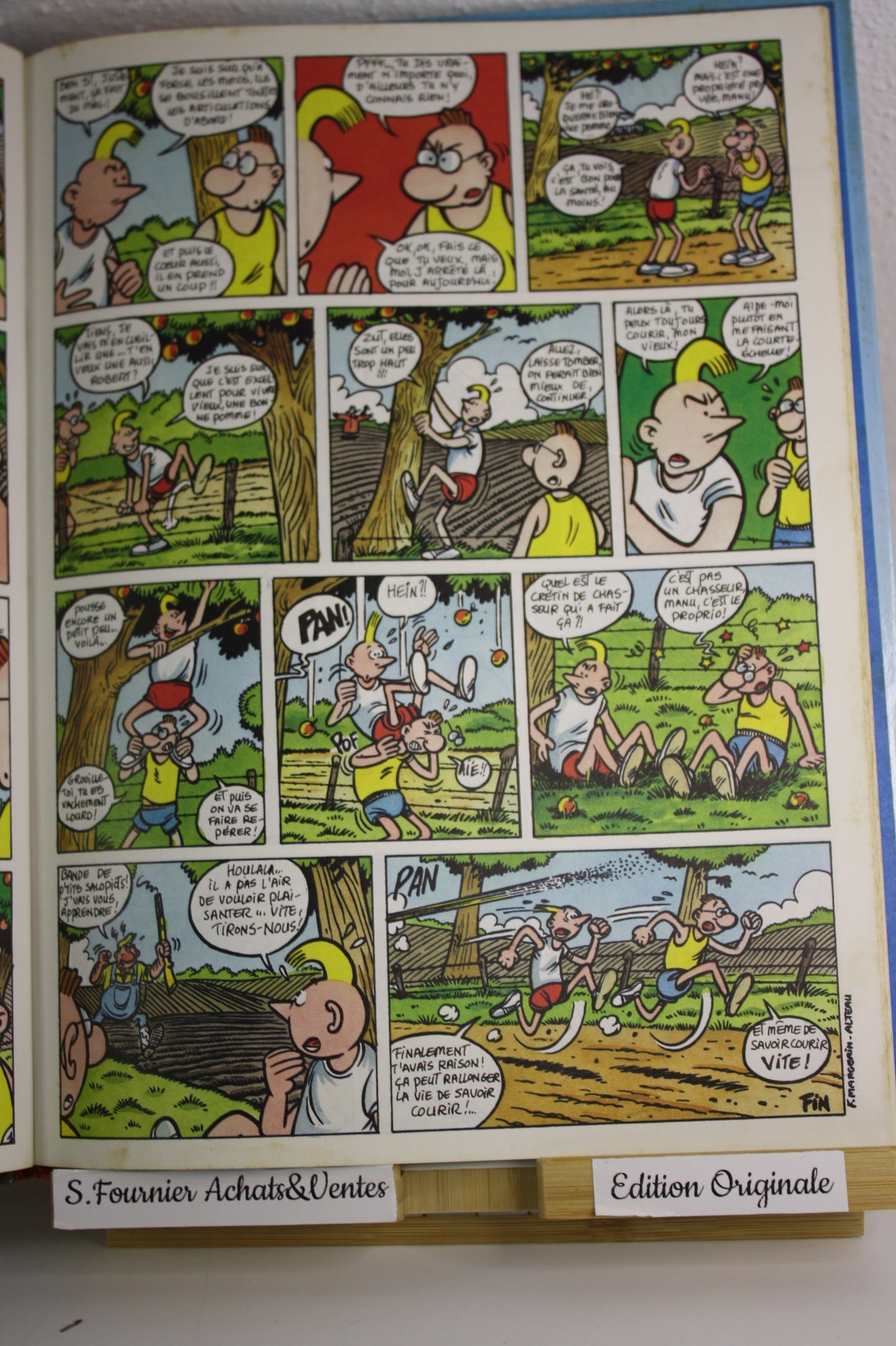 L’insupportable Manu - Manu – Margerin – Humanoïdes associés – EO – 1990