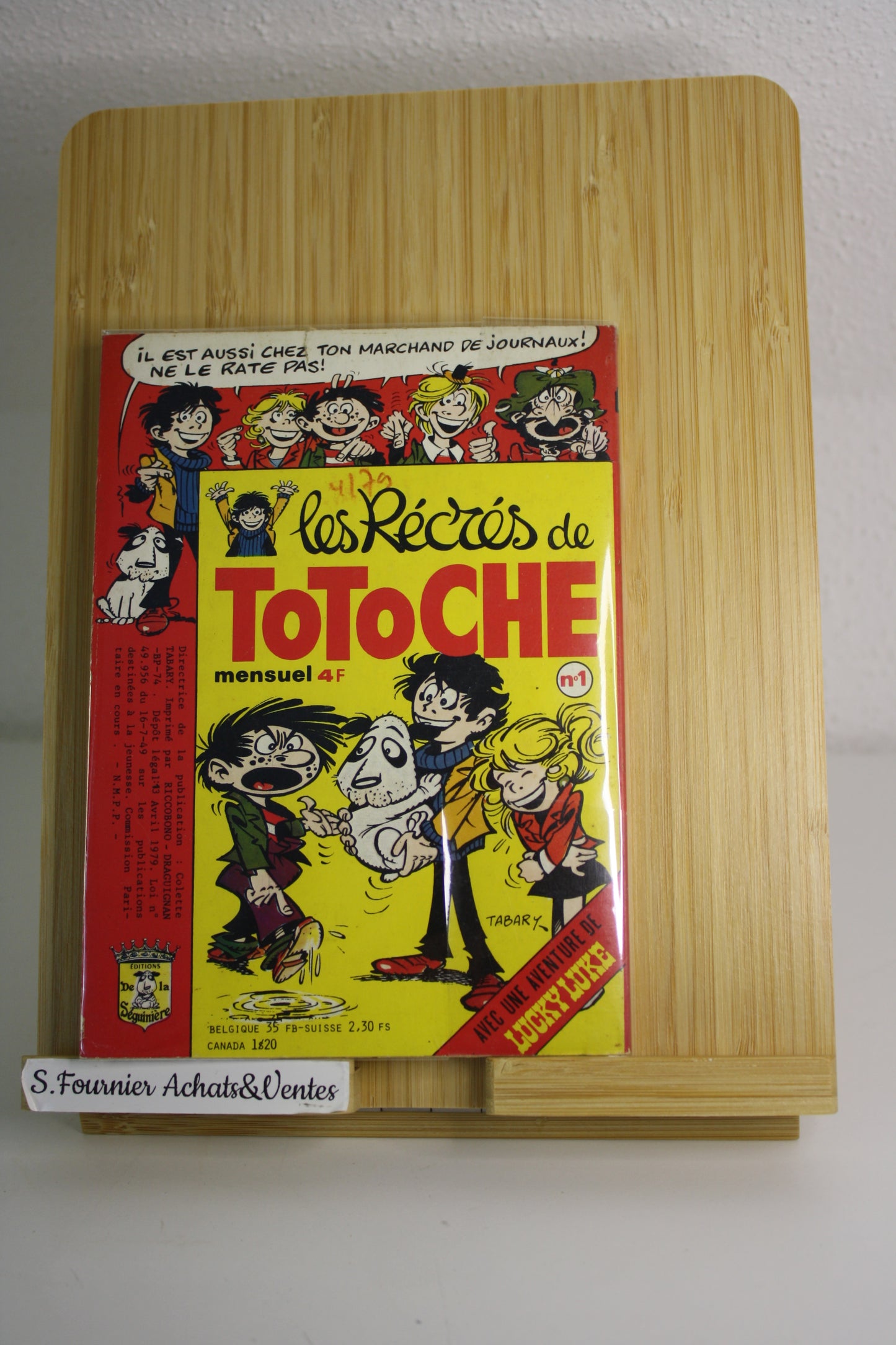 Mensuel n°1– Les vacheries de Corinne à jeannot – Collectif – La Séguinière – Périodique – 1979 - avec une aventure d’Astérix