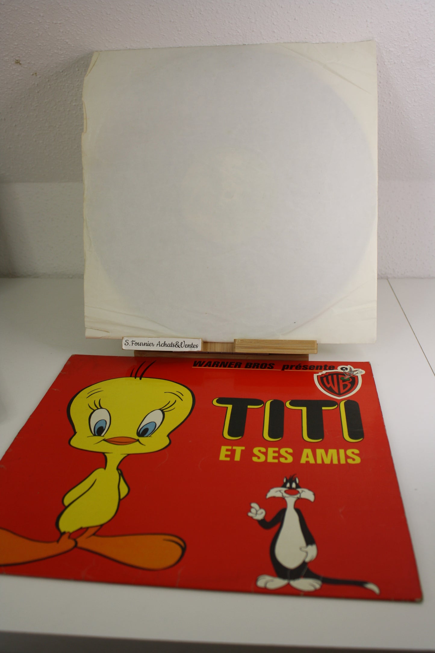 Disque vinyle 33T « Titi et ses amis » – Titi – Thomas Aminel Elias – WEA – Objet dérivés