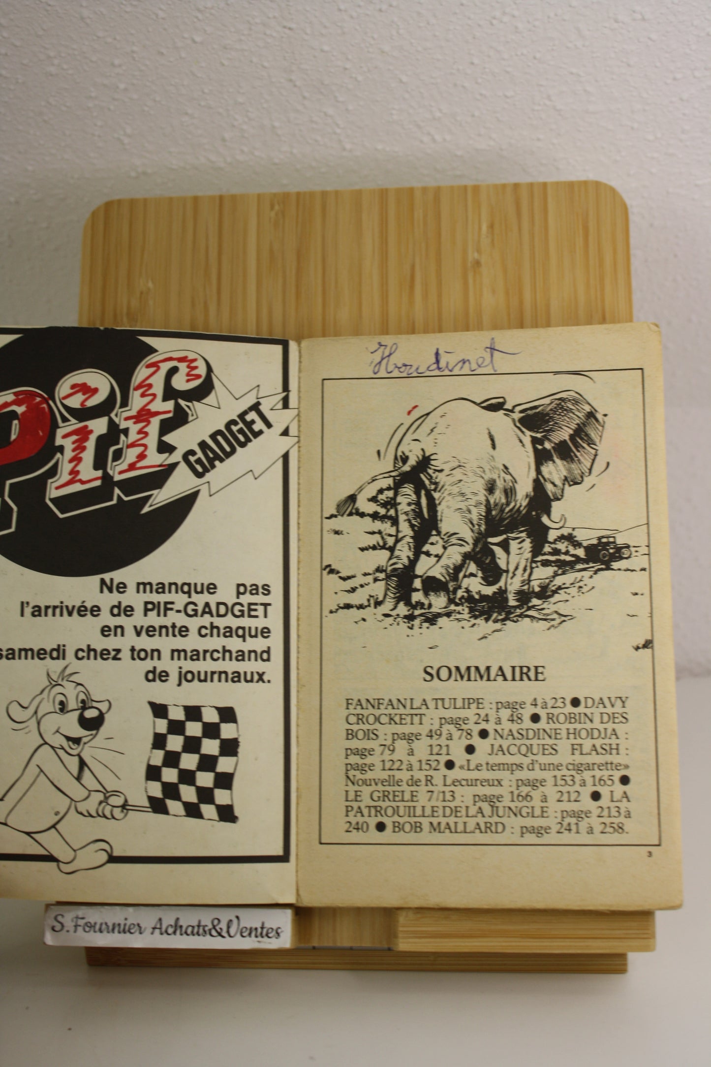 Spécial Hors série Aventure – Pif Gadget – Collectif – Vaillant – Périodique – 1977