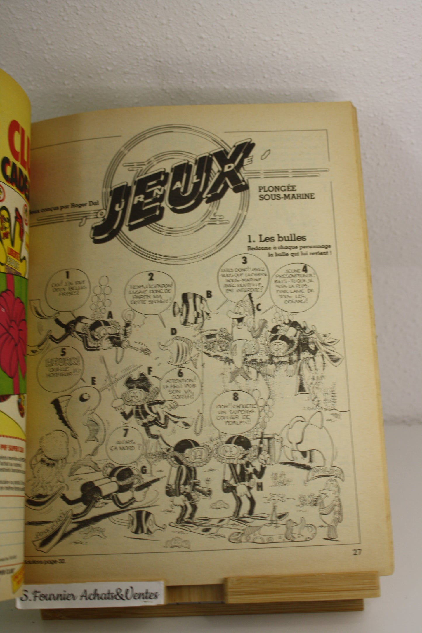 Spécial 100% Comique – Pif Gadget – Collectif – VMS Publication – Périodique – 1989 – Sans le gadget