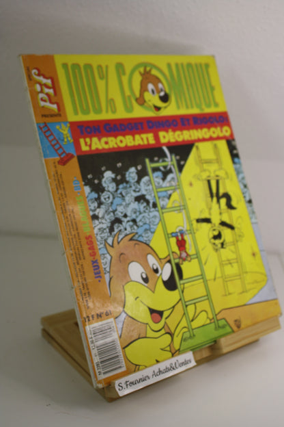 Spécial 100% Comique – Pif Gadget – Collectif – VMS Publication – Périodique – 1989 – Sans le gadget