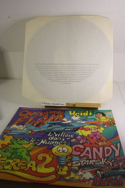 Disque vinyle 33T - « Les génériques TV » – Les Télédingos – Music for pleasure – Objet dérivés