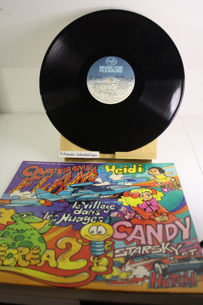 Disque vinyle 33T - « Les génériques TV » – Les Télédingos – Music for pleasure – Objet dérivés