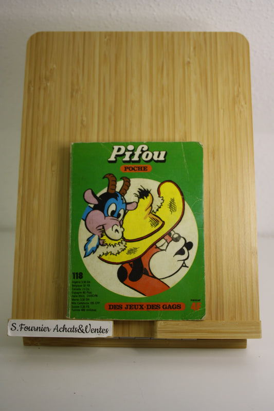 N°118 – Pifou Poche – Collectif – Edition de Vaillant – Périodique – 1980