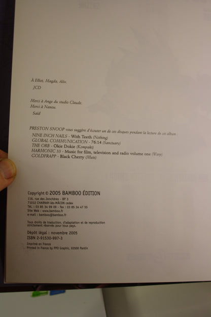 Bon Anniversaire Preston Shoop – Vacances virtuelles – Derrien Sassine – Angle Fantasy – EO – 2005