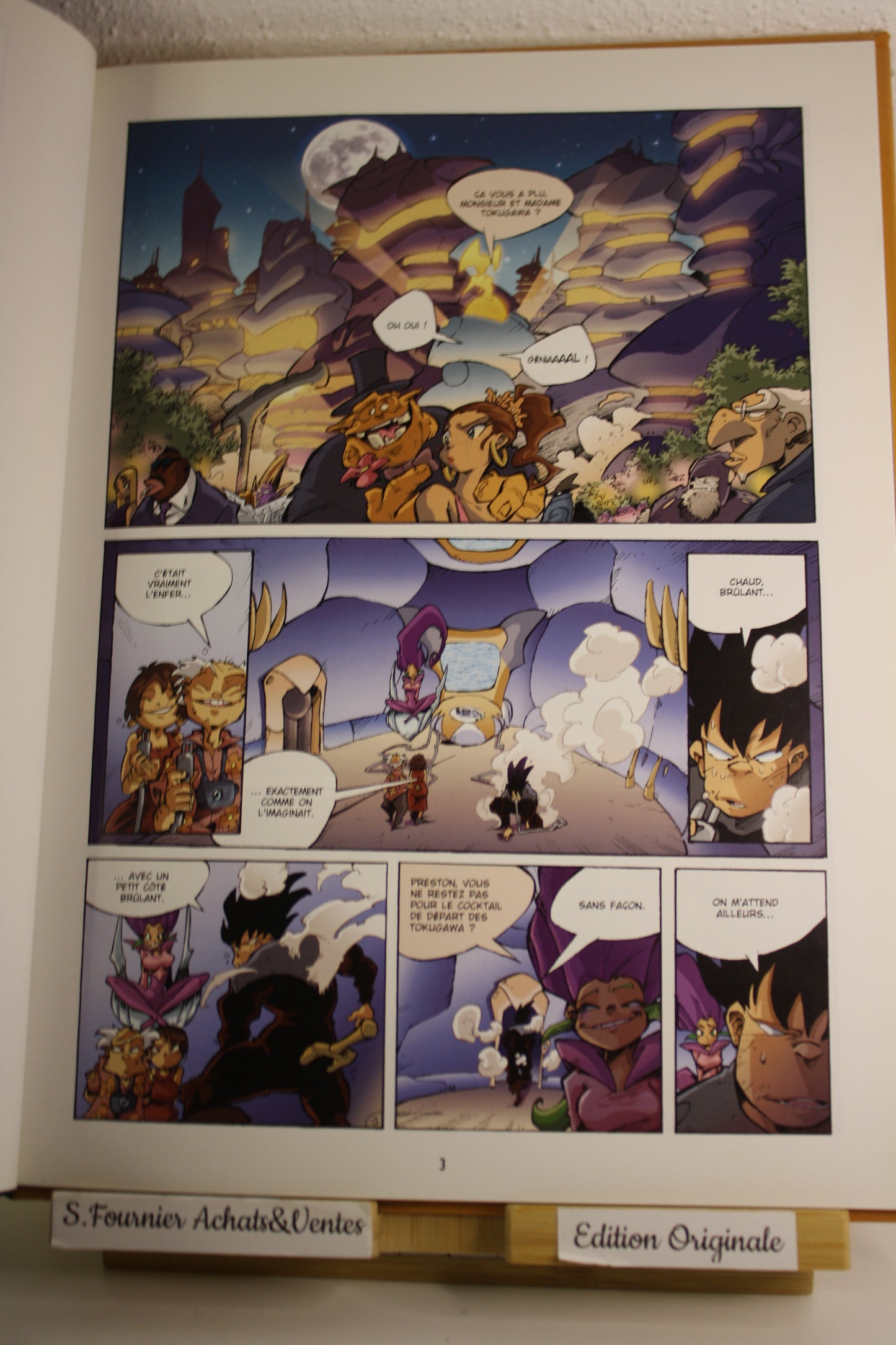 Bon Anniversaire Preston Shoop – Vacances virtuelles – Derrien Sassine – Angle Fantasy – EO – 2005