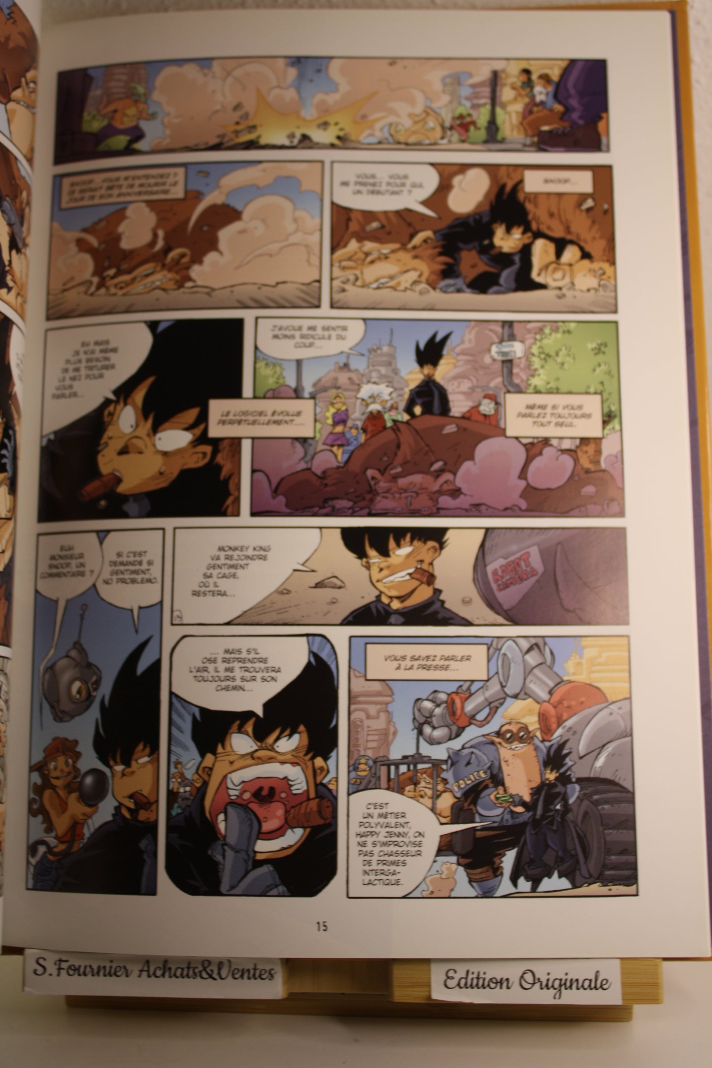 Bon Anniversaire Preston Shoop – Vacances virtuelles – Derrien Sassine – Angle Fantasy – EO – 2005