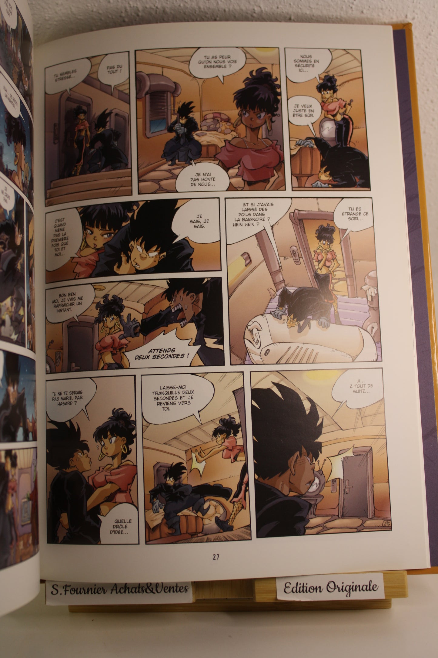 Bon Anniversaire Preston Shoop – Vacances virtuelles – Derrien Sassine – Angle Fantasy – EO – 2005