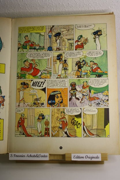 Astérix et Cléopâtre – Astérix – Goscinny Uderzo – Dargaud – Réédition – 1965
