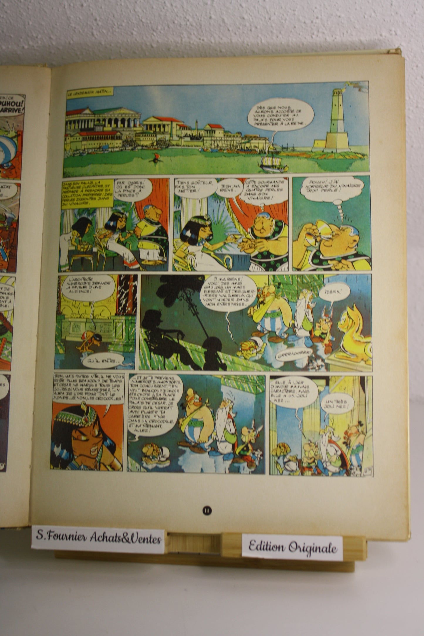 Astérix et Cléopâtre – Astérix – Goscinny Uderzo – Dargaud – Réédition – 1965