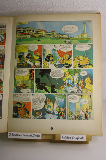Astérix et Cléopâtre – Astérix – Goscinny Uderzo – Dargaud – Réédition – 1965