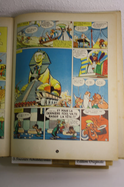 Astérix et Cléopâtre – Astérix – Goscinny Uderzo – Dargaud – Réédition – 1965