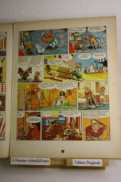 Astérix et Cléopâtre – Astérix – Goscinny Uderzo – Dargaud – Réédition – 1965